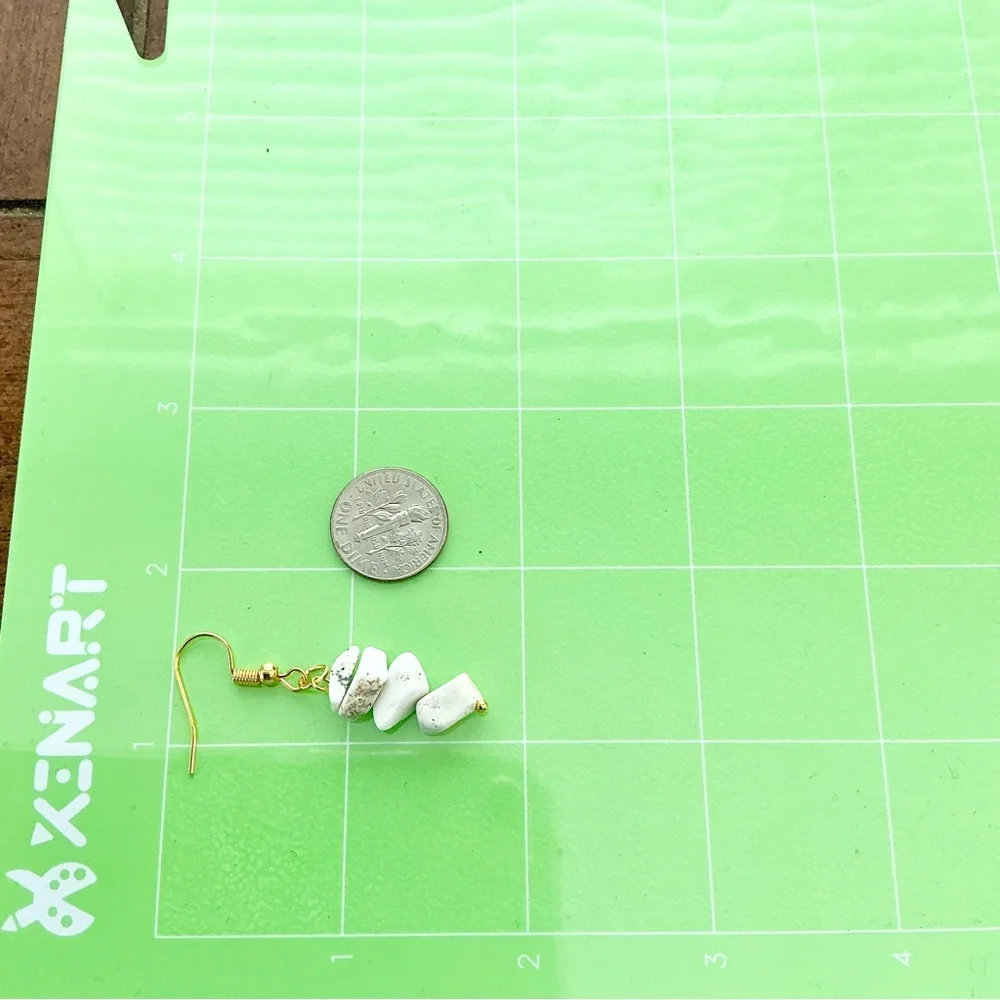 🆕 2 Pairs KIDS Gemstone Earrings-Small - Picture 3 of 4